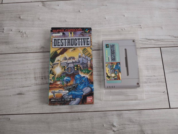 Destructive Super famicom ( Nintendo snes ) j�t�k