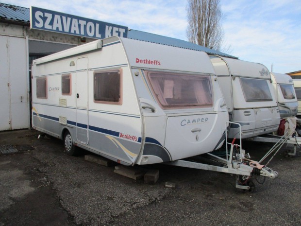 Dethleffs 560 lakókocsi eladó Szavatol Kft Vác