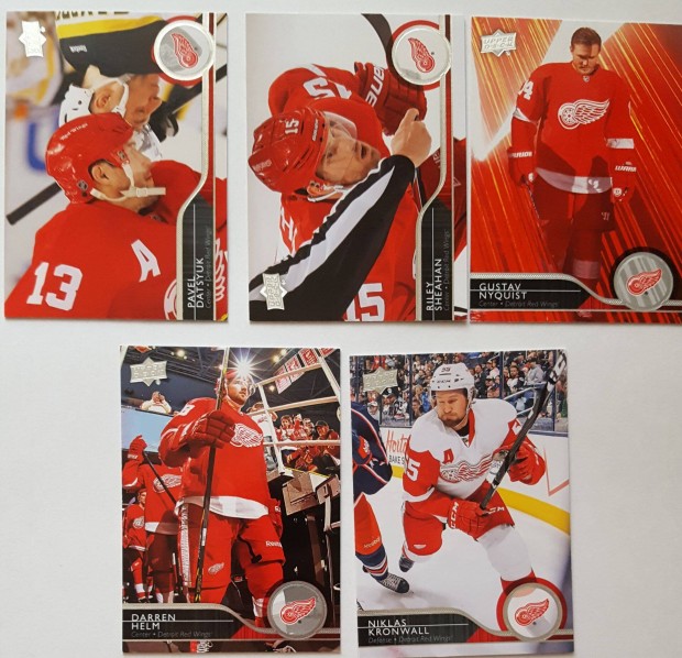 Detroit Red Wings NHL krtya Lapointe Chiasson Probert stb