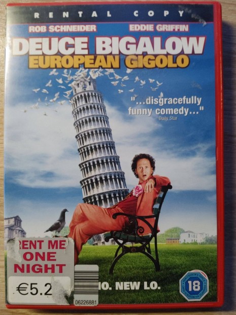Deuce Bigalow Europen Gigol DVD film angol nyelv