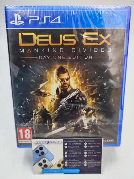 Deus Ex Making Divided Day One Edition PS4 Garancival #konzl0923