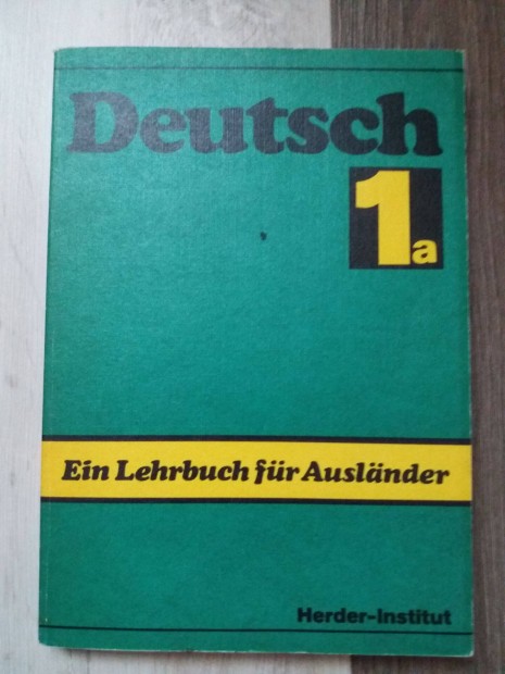 Deutsch 1a nyelvknyv