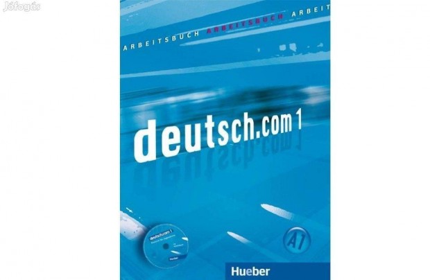 Deutsch.com 1, Nmet nyelvknyv, tanknyv, munkafzet + Audio CD