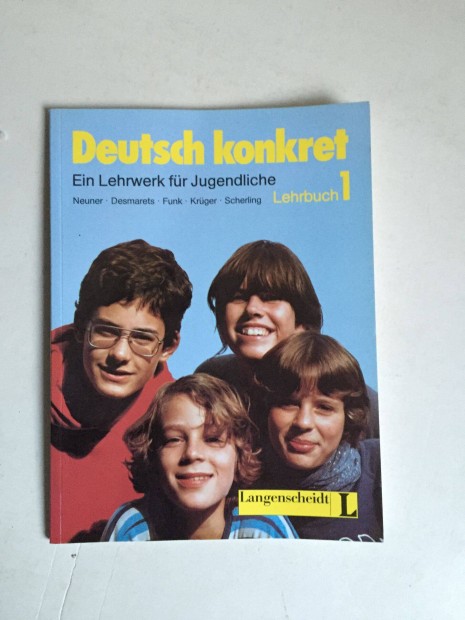 Deutsch konkret 1, nmet tanknyv j nyelvknyv 1983