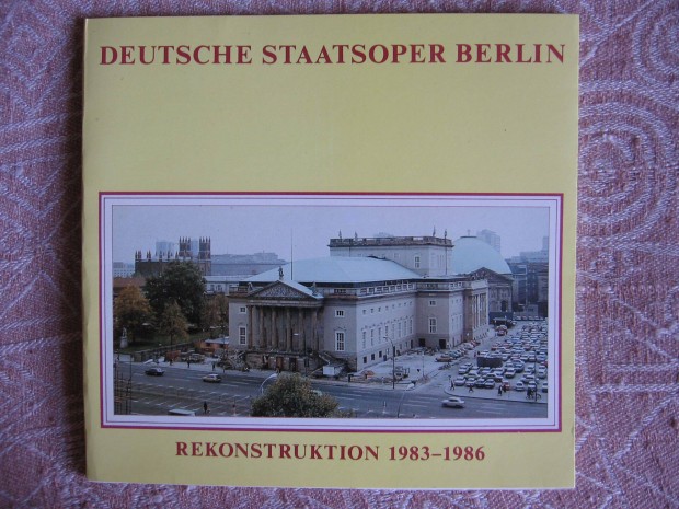 Deutsche Staatsoper Berlin, ismertet fzet, nmet nyelv, knyv