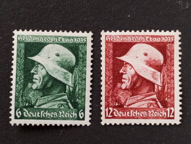 Deutsches Reich 1935. a hsk emlknapja Komplett blyegsor 1935 Hero