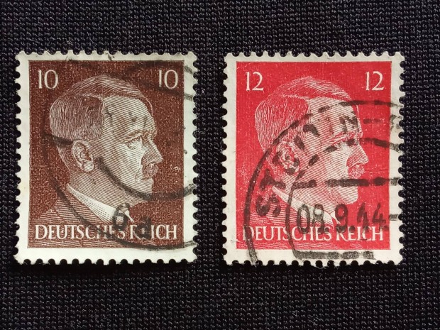 Deutsches Reich 1942 Mi.826-827 Knyvnyomat sor