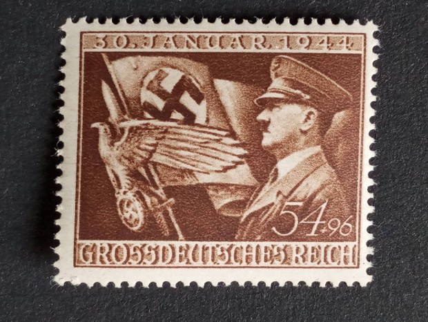 Deutsches Reich 1944-es j napiblyeg postatiszta Hitler