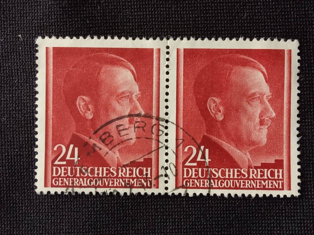 Deutsches Reich Lengyelorszg 1941 Adolf Hitler, 1889-1945 24 es rtk