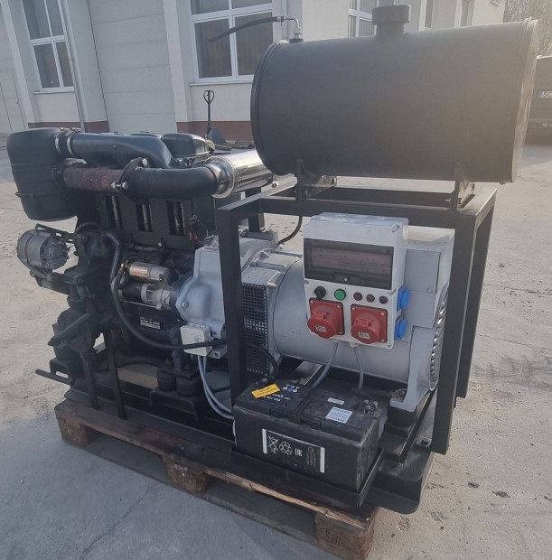 Deutz 3 hengeres áramfejlesztő aggregátor 25 kva 20 kW 380 V