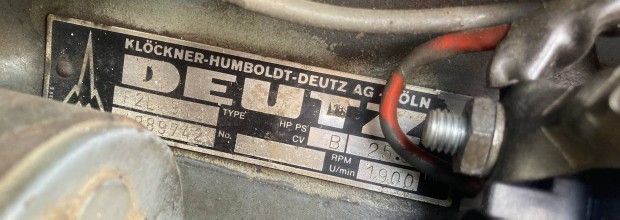 Deutz F2L912 motor kevs zemrs!
