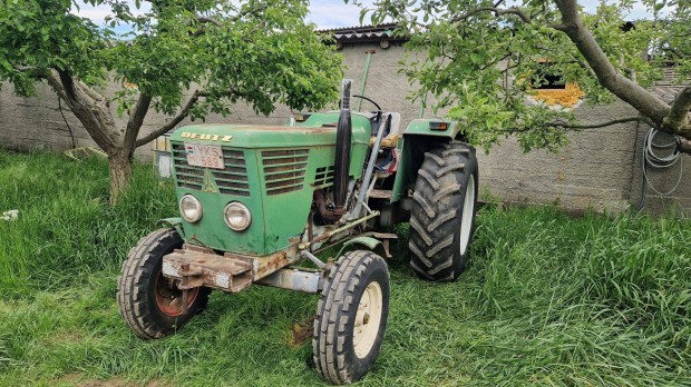Deutz Fahr D60 06 & Aardenburg Alpha M 1800 Grizzly