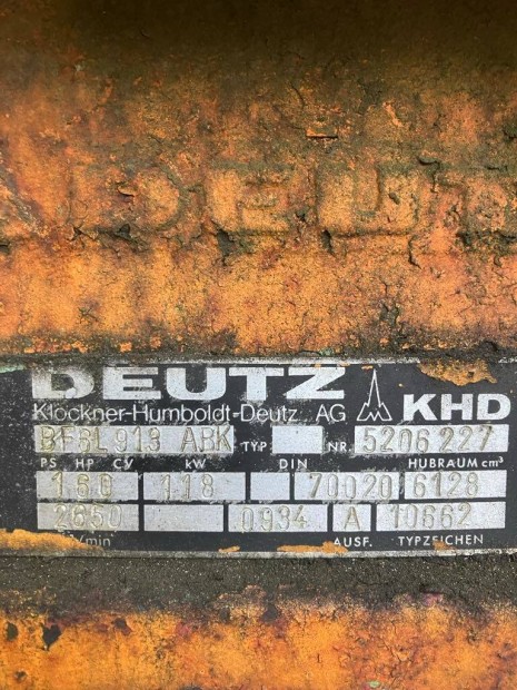 Deutz diesel motorok