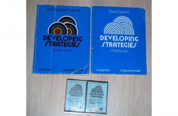 Developing Strategies 3. Students Book, Workbook + 2 hangkazetta 1988