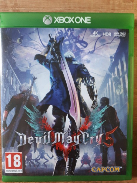 Devil MAY Cry 5 xbox one-series x játék,eladó-csere"