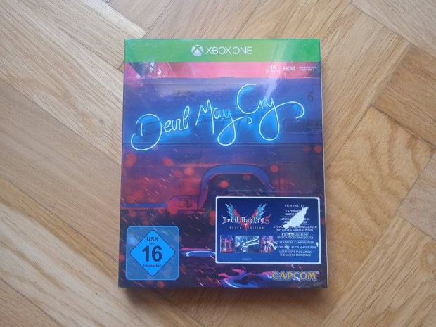 Devil May Cry 5 Deluxe Edition Xbox One limited collector's j