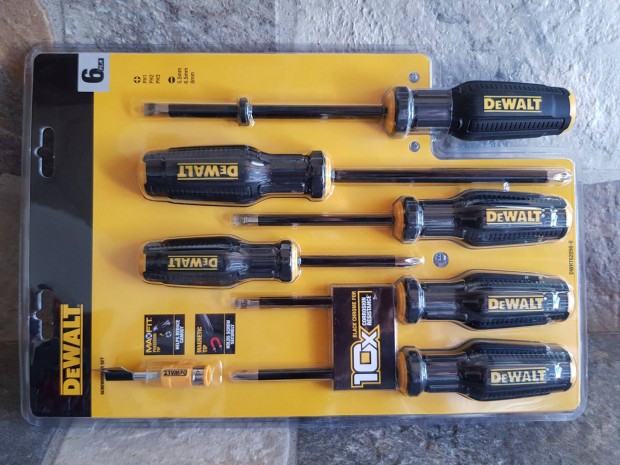 Dewalt 6 rszes Csavarhz kszlet + mgnesez