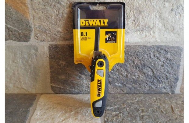 Dewalt 8in1 Rgzthet sszecsukhat Imbuszkulcs kszlet