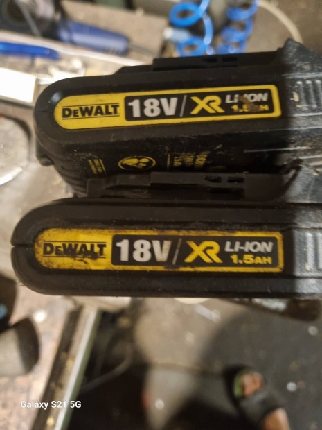 Dewalt akkumultor 2 db 18 Volt