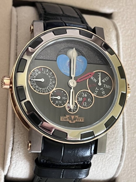 Dewitt Academia, GMT, Perpetual Cal. 18 K j