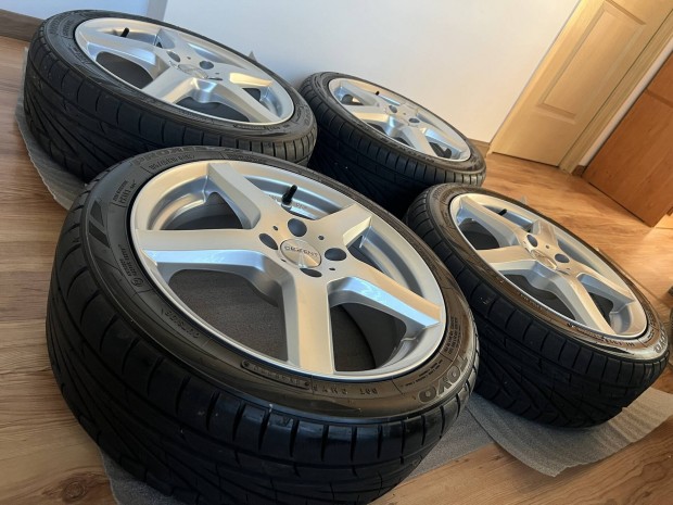 Dezent 195/45R16 6,5j 4x100 Et40 60.1 Alufelni gumival