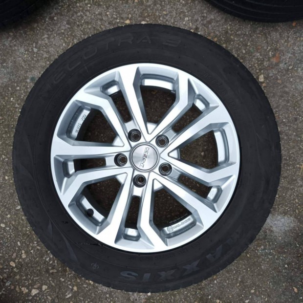 Dezent 5x122/16 alufelni, Maxxis 16" nyári gumival