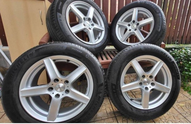Dezent Alufelni + Michelin nyri gumi garnitra