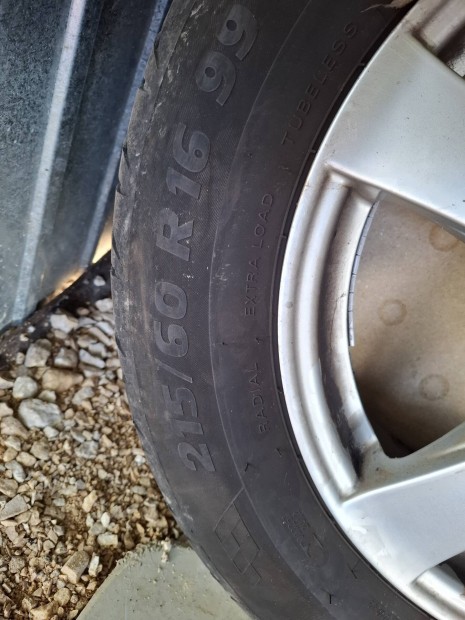 Dezent alufelni 5x98 as 4db 215/60r16 gumikkal elad 