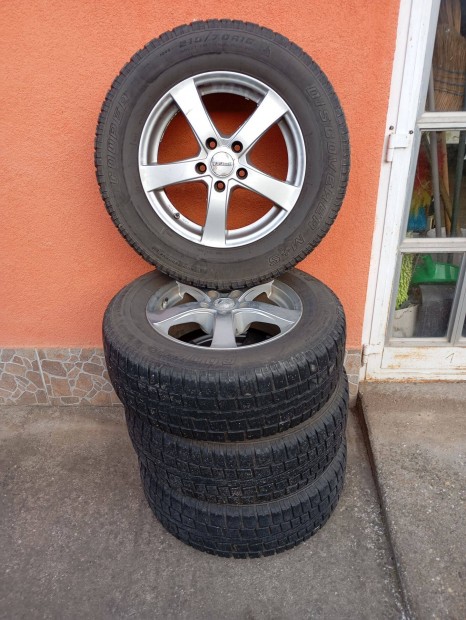 Deznet 16" alufelni 215/70 R16 tligumival elad