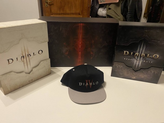 Diablo 3, Diablo 4 collectors edition-k