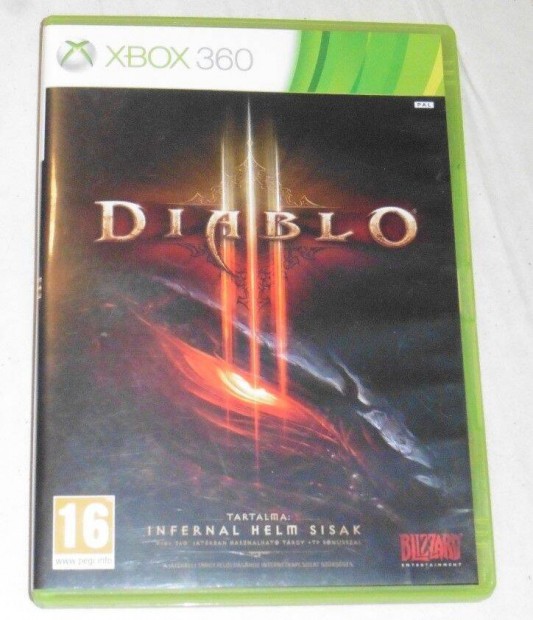 Diablo 3. Gyri Xbox 360 Jtk akr flron