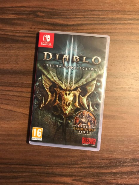 Diablo III 3 Eternal collection nintendo switch jtk