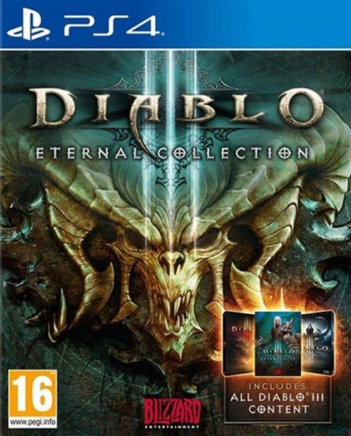 Diablo III Eternal Collection (No DLC) PS4 jtk