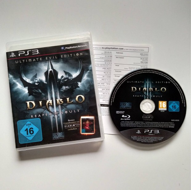 Diablo III Reaper of Souls PS3 Playstation 3