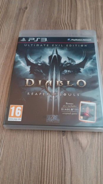 Diablo III Reaper of souls PS3 lemez