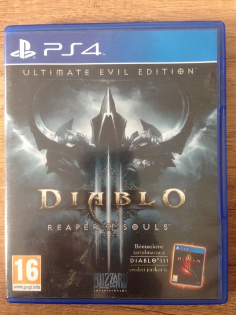 Diablo III Ultimate EVIL Edition ps4-PS5 jtk elad-csere "