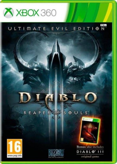 Diablo III Ultimate Evil Edition eredeti Xbox 360 jtk
