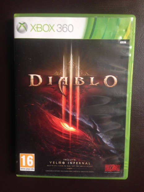 Diablo III eredeti xbox360 játék eladó-csere