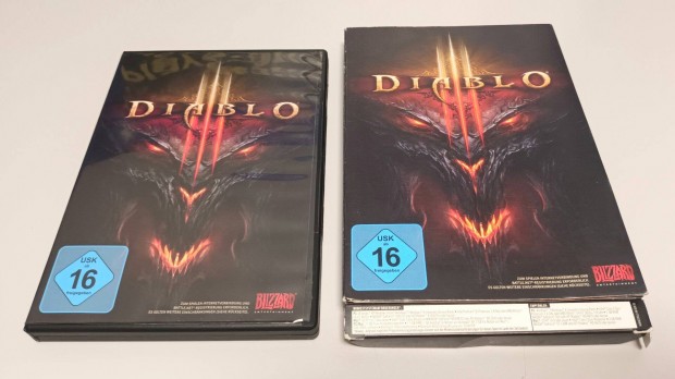 Diablo eredeti diszdobozos PC jtk j