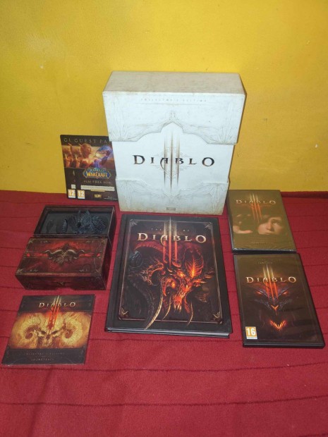 Diabo 3 collectors edition (Az USB nincs meg)