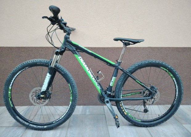 Diamondback 27,5" -os olaj-trcsafkes, lgteleszkpos MTB, j llapot