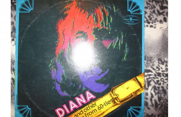 Diana 60-as vek legnagyobb slgerei bakelit hanglemez elad