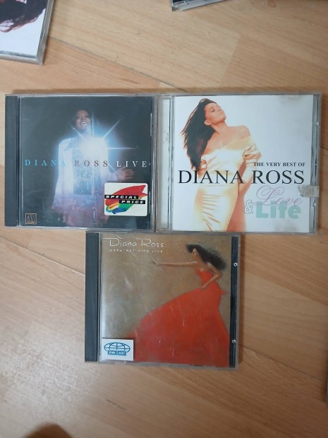 Diana Ross CD csomag - 3 darab