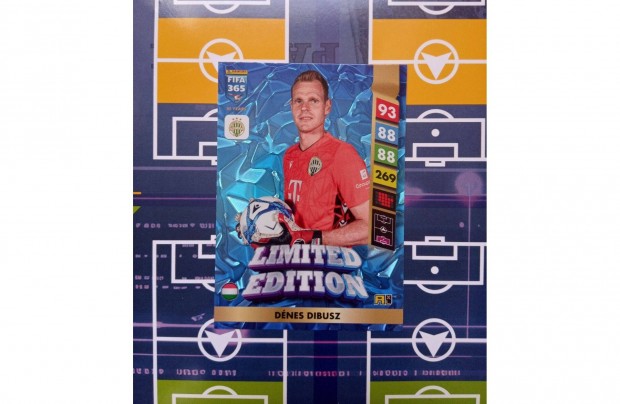 Dibusz Dénes (Ferencváros) Fifa 365 2025 Limited kártya