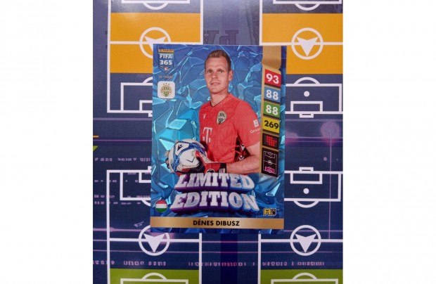 Dibusz Dnes (Ferencvros) Panini Fifa 365 2025 Limited krtya