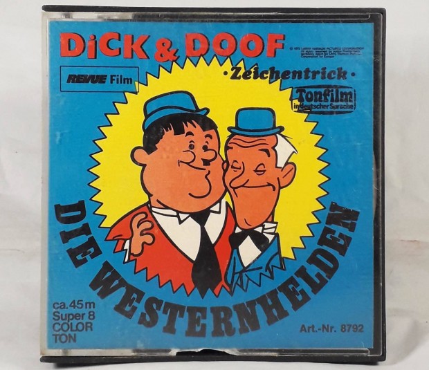 Dick & Doof Super8 45m sznes hangos rajzfilm