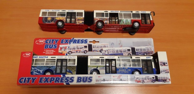 Dickie Spielzeug City Express Busz 40cm - kk s piros