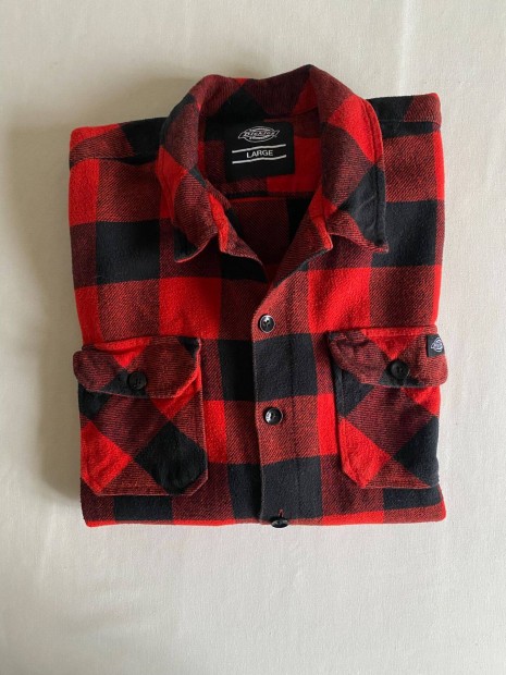 Dickies frfi flanel hossz ujj ing L-es