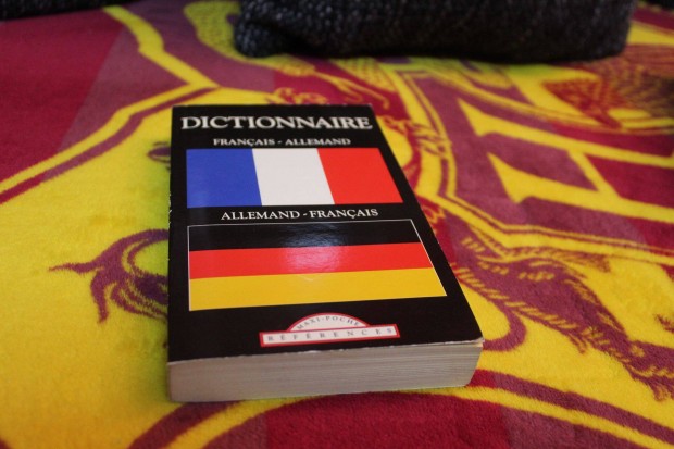 Dictionnaire francais-allemand, allemand-francais- Uj De/FR szotar