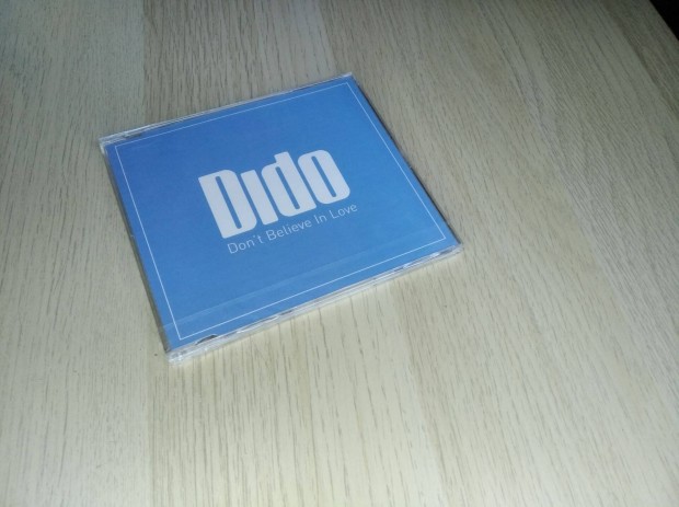 Dido - Don't Believe In Love / Single CD (Bontatlan)